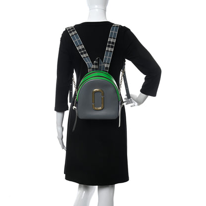 Marc Jacobs Saffiano Snapshot Backpack Slate Multicolor 2 of 12