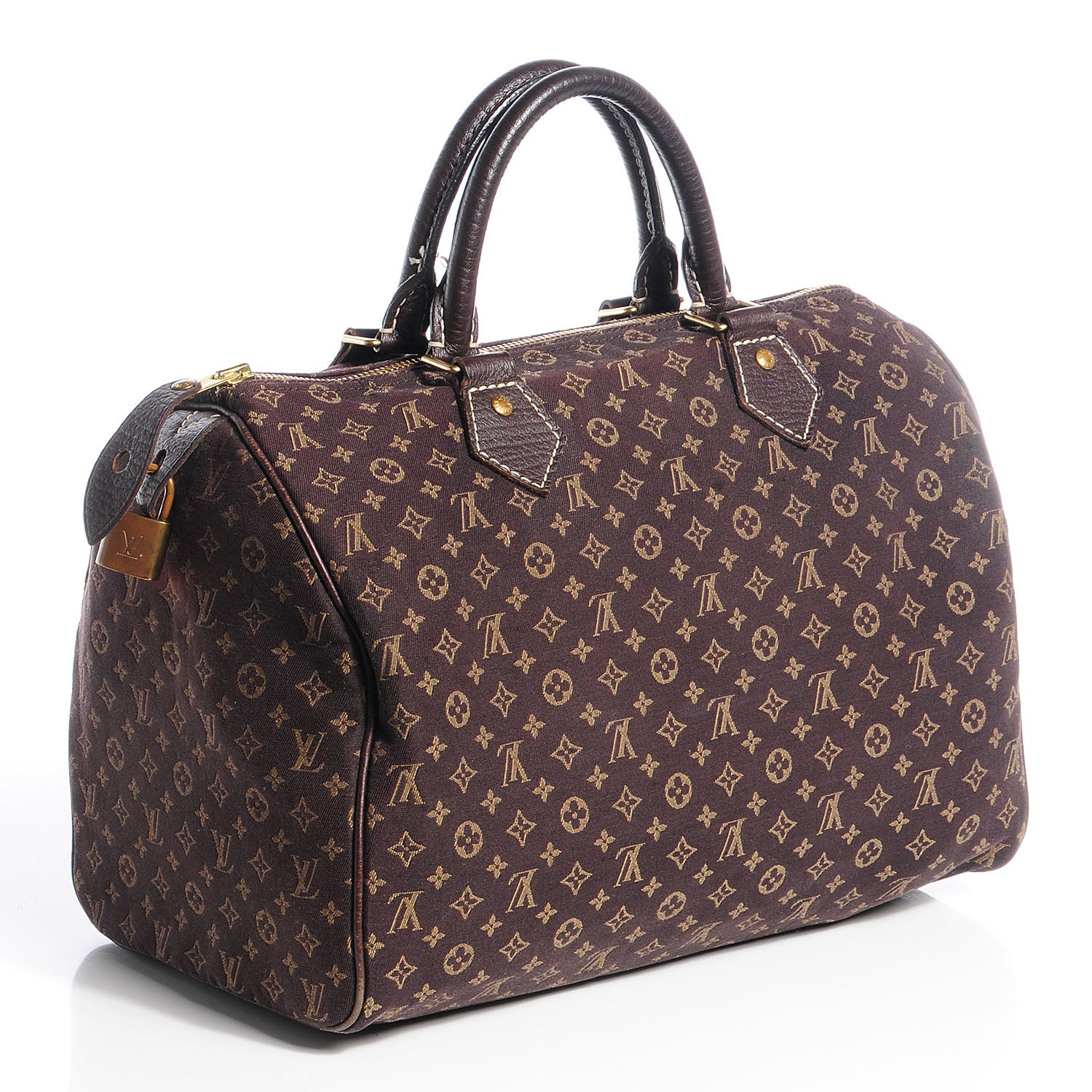 Louis Vuitton Mini Lin Speedy 30 Ebene 3 of 7