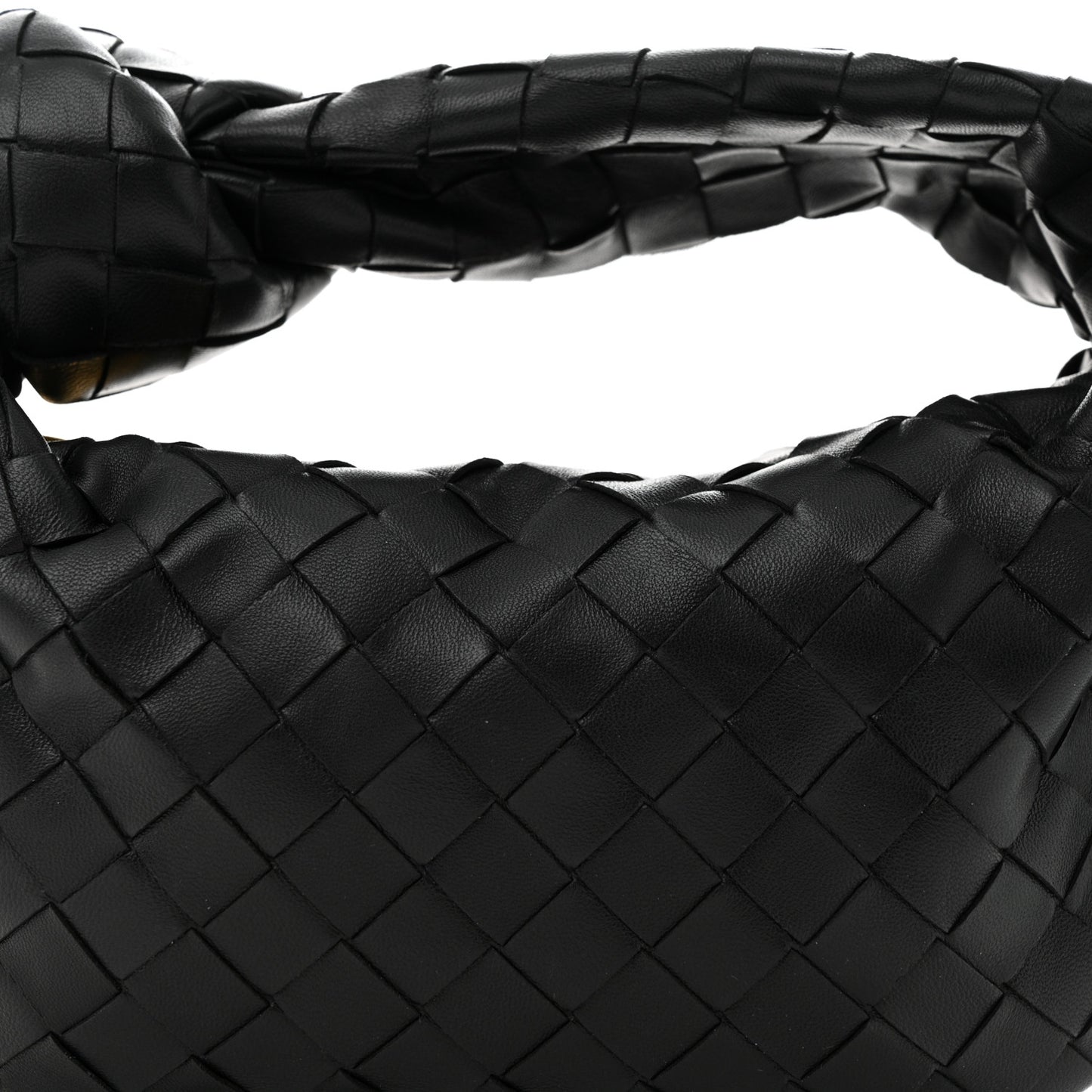 Nappa Intrecciato Mini Jodie Black