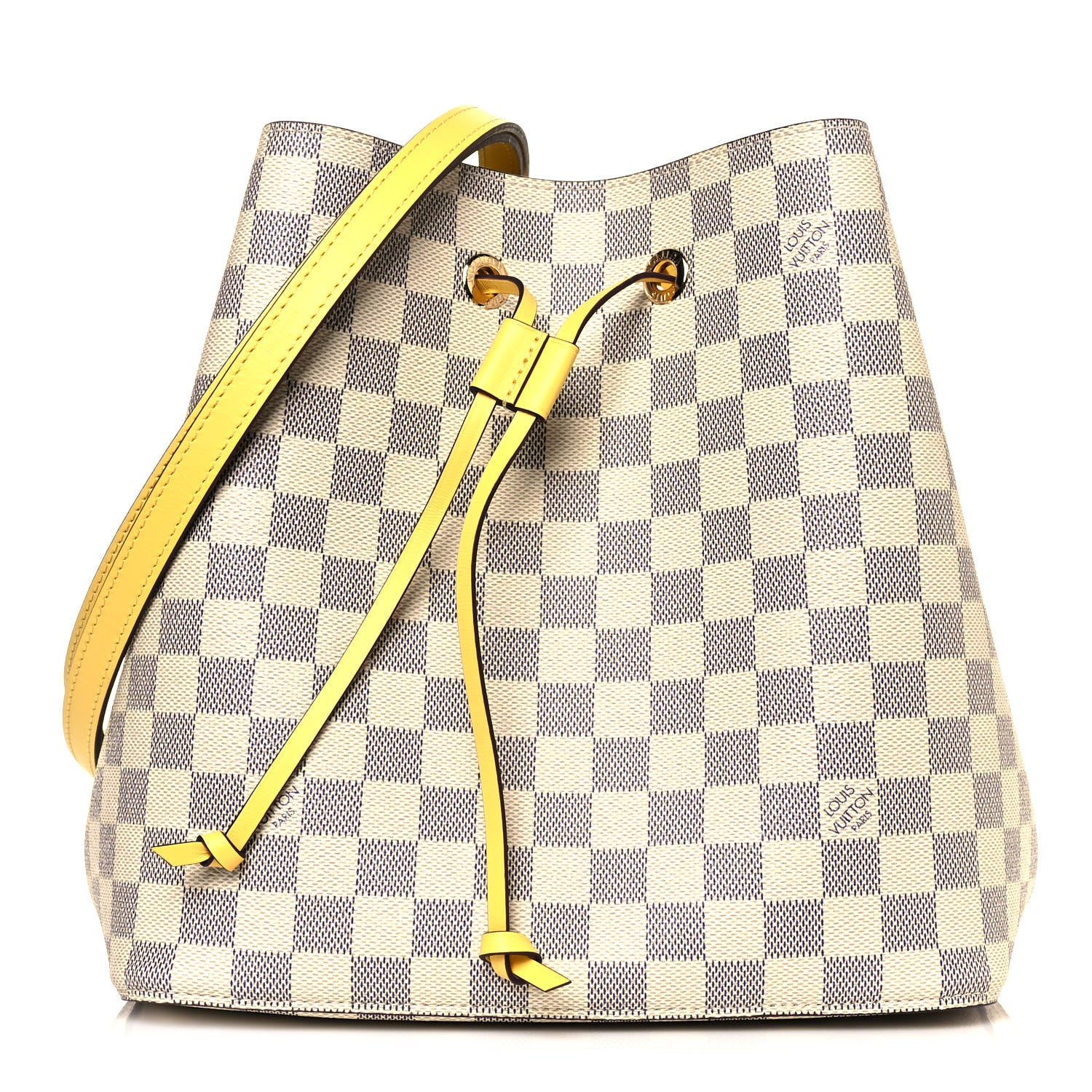 Louis Vuitton Damier Azur Neonoe MM Pineapple 1 of 11