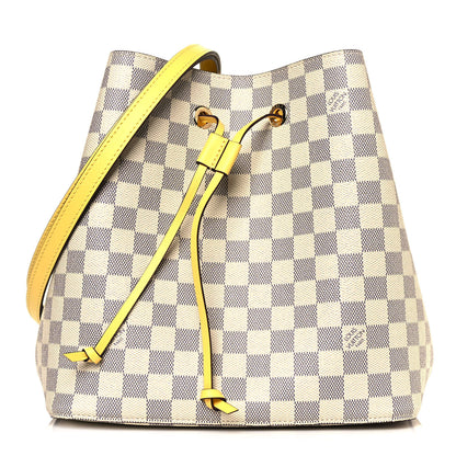 Louis Vuitton Damier Azur Neonoe MM Pineapple 1 of 11