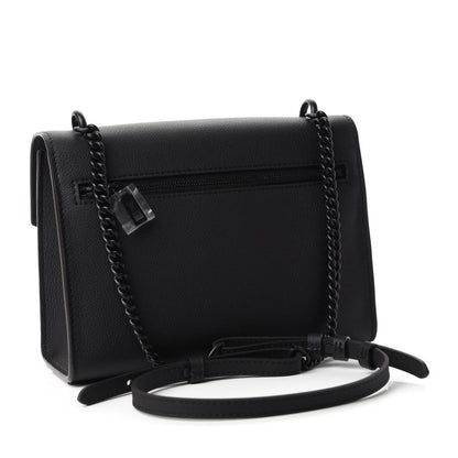 Louis Vuitton Soft Calfskin My Lockme Chain Bag BB Black 3 of 11