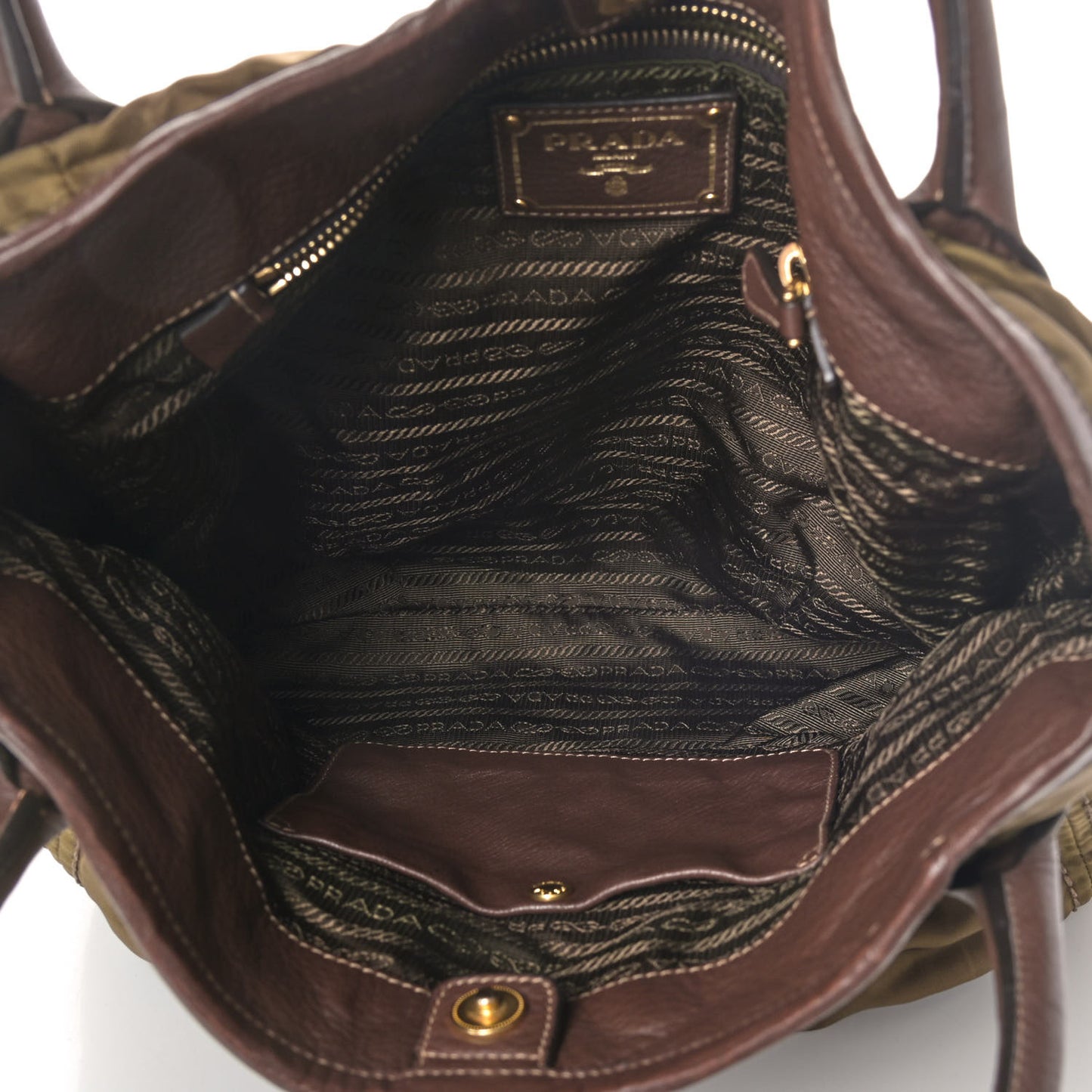 Tessuto Nylon Shoulder Bag Cocco