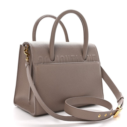 Christian Dior Grained Calfskin Medium St. Honore Tote Beige 3 of 9