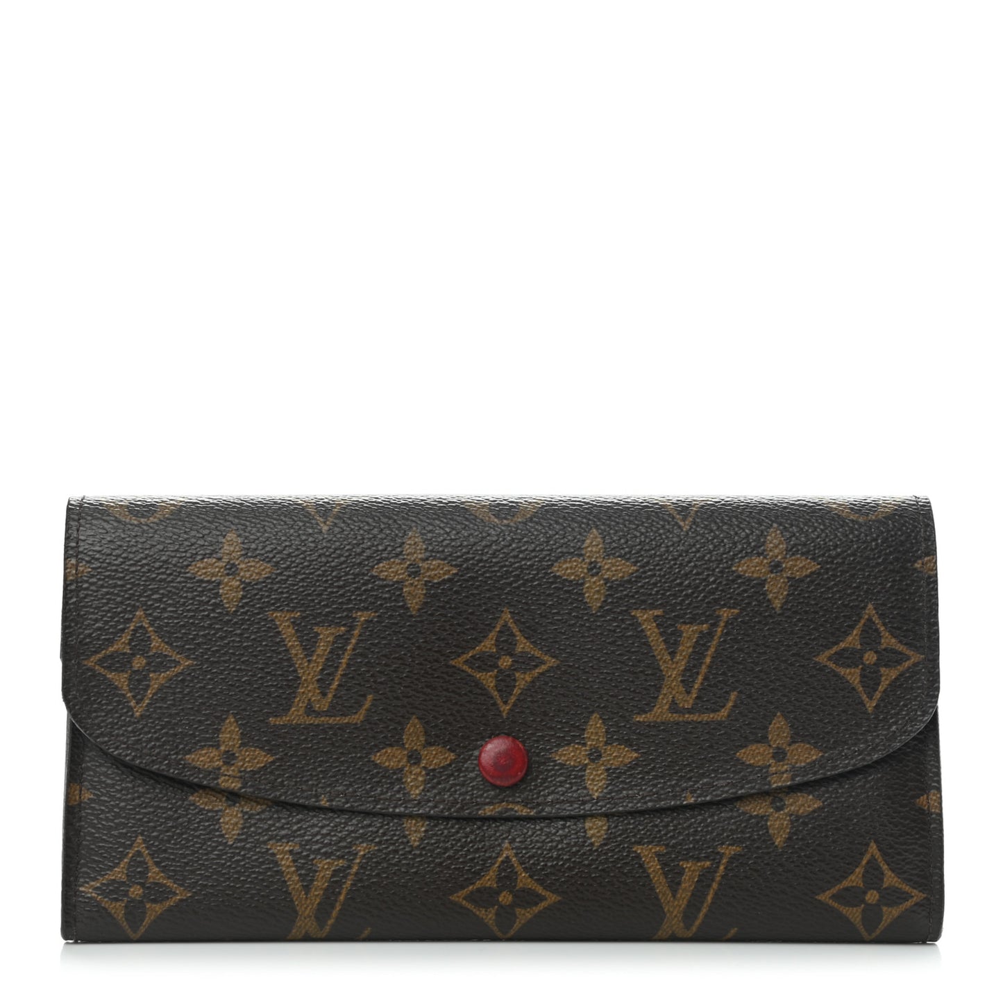 Monogram Emilie Wallet Rouge