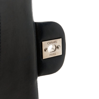 Chanel Lambskin Quilted Small Double Flap Black 8 of 12