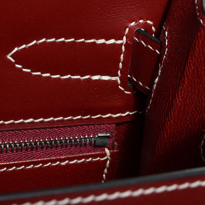 Hermes Chamonix Kelly Sellier 32 Rouge H 14 of 24