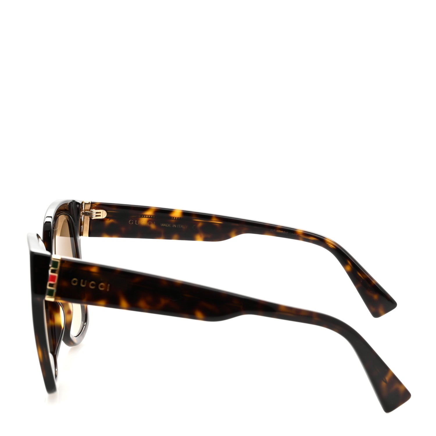 Gucci Acetate Square Frame Sunglasses GG0459S Tortoise 3 of 8