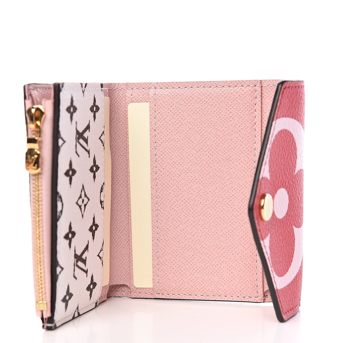 Monogram Giant Zoe Wallet Rouge Rose