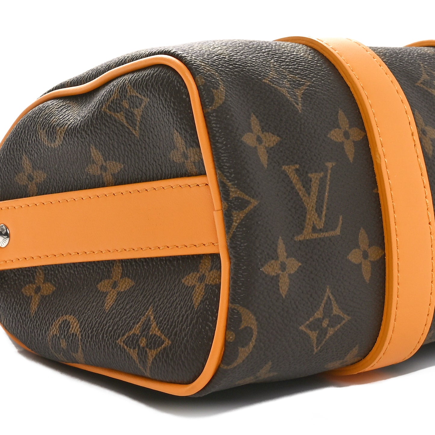 Monogram Macassar LV Colormania Keepall Bandouliere 25 Safran Yellow