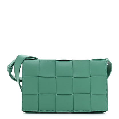 Bottega Veneta Nappa Maxi Intreccio Cassette Bag Mermaid 1 of 8