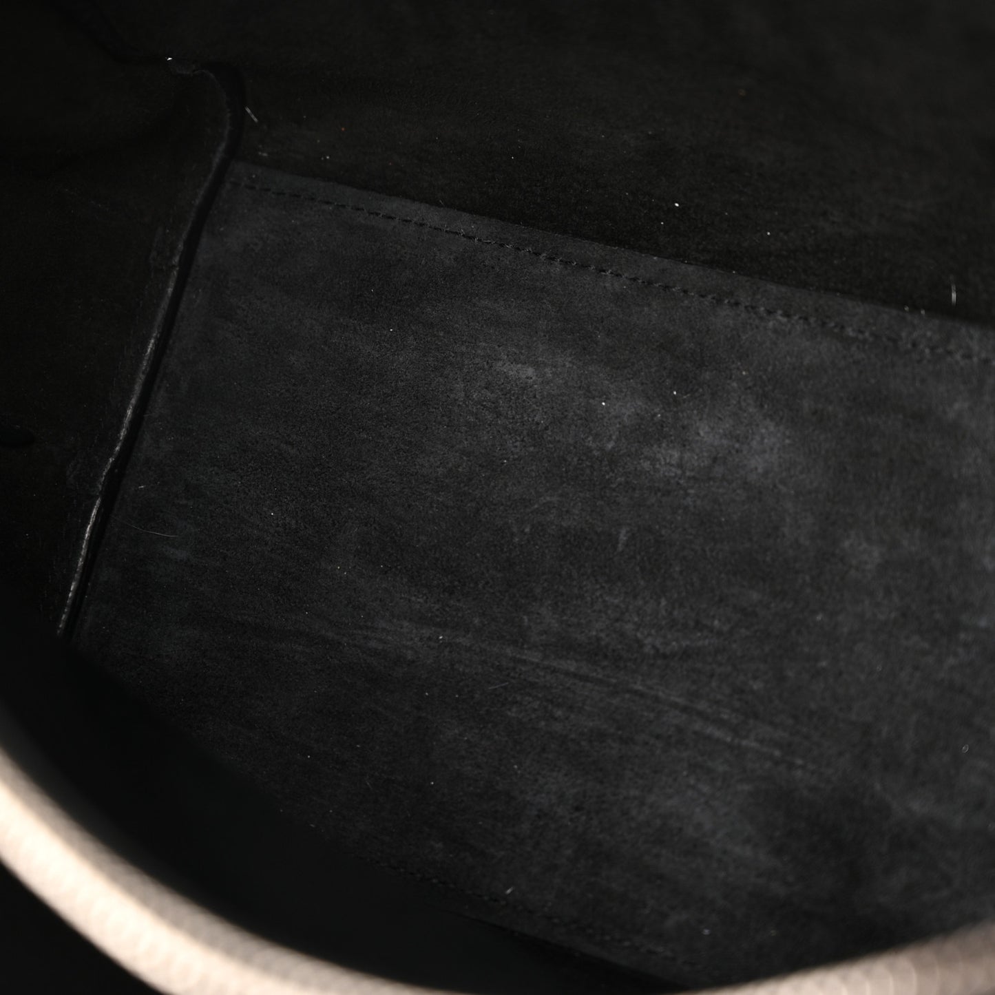 Grained Calfskin Small Supple Sac De Jour Black