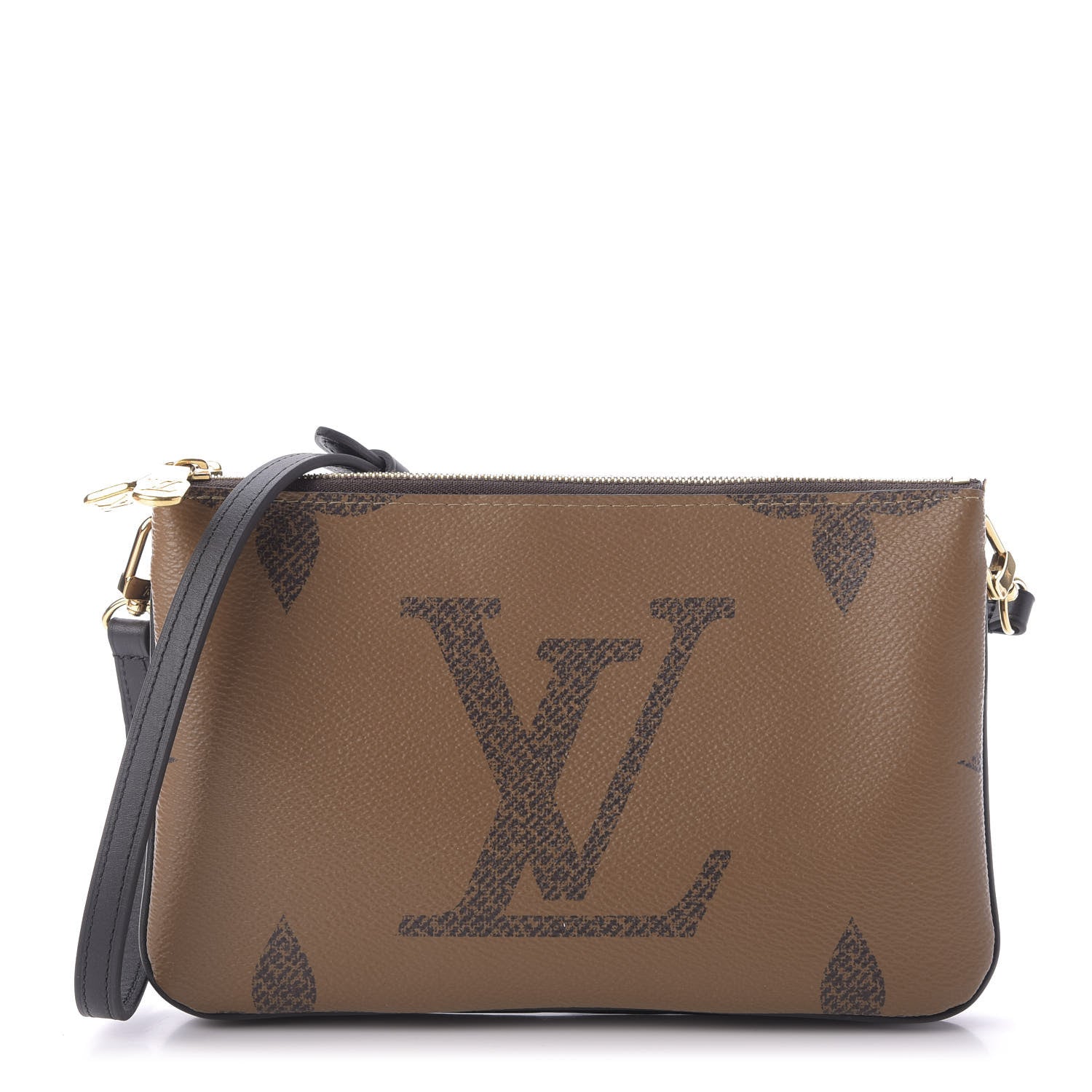Louis Vuitton Reverse Monogram Giant Double Zip Pochette 1 of 10