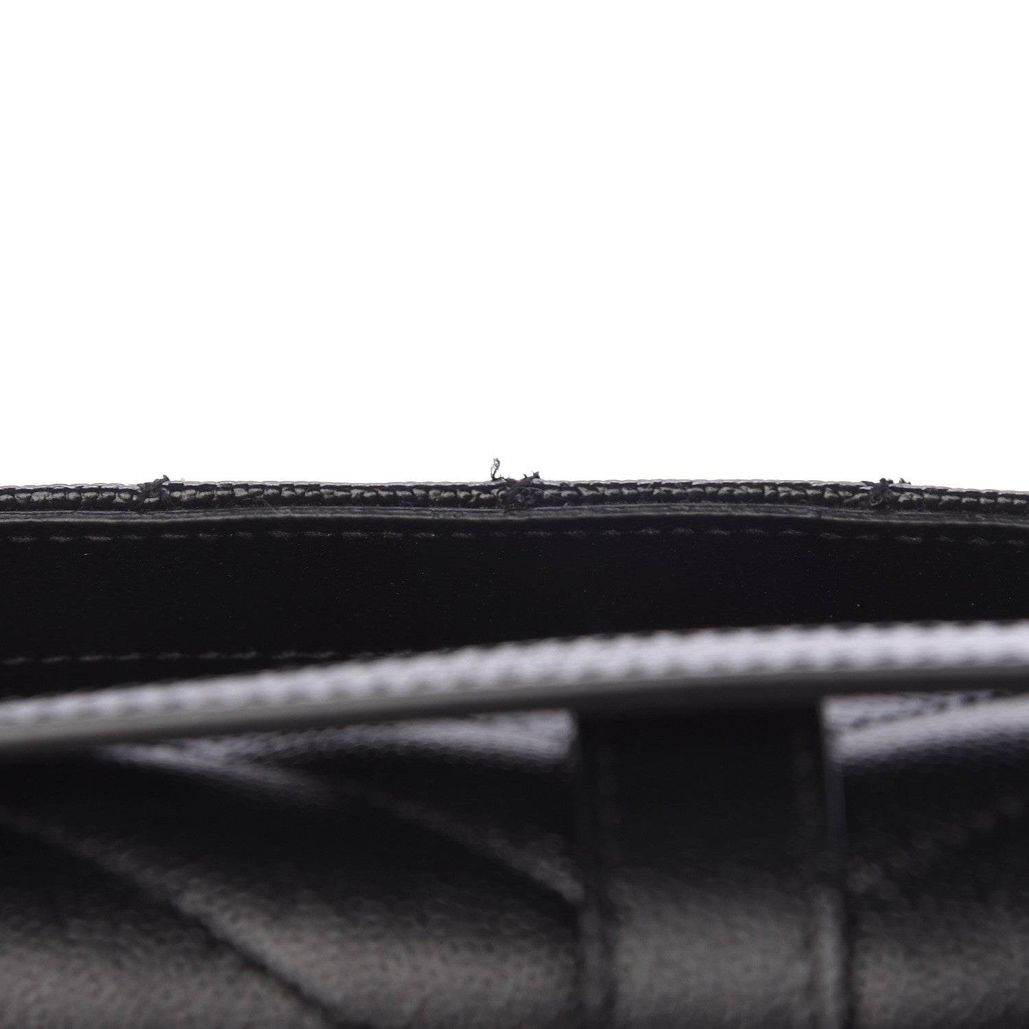 Saint Laurent Grain De Poudre Textured Mixed Matelasse Large Triquilt Monogram Satchel Black 14 of 14