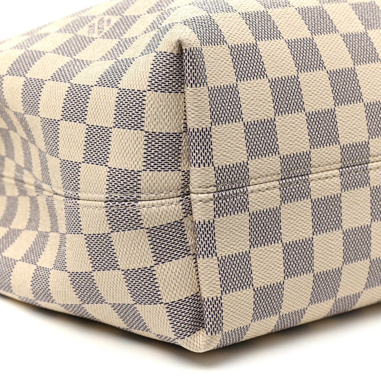 Damier Azur Graceful MM Rose Ballerine