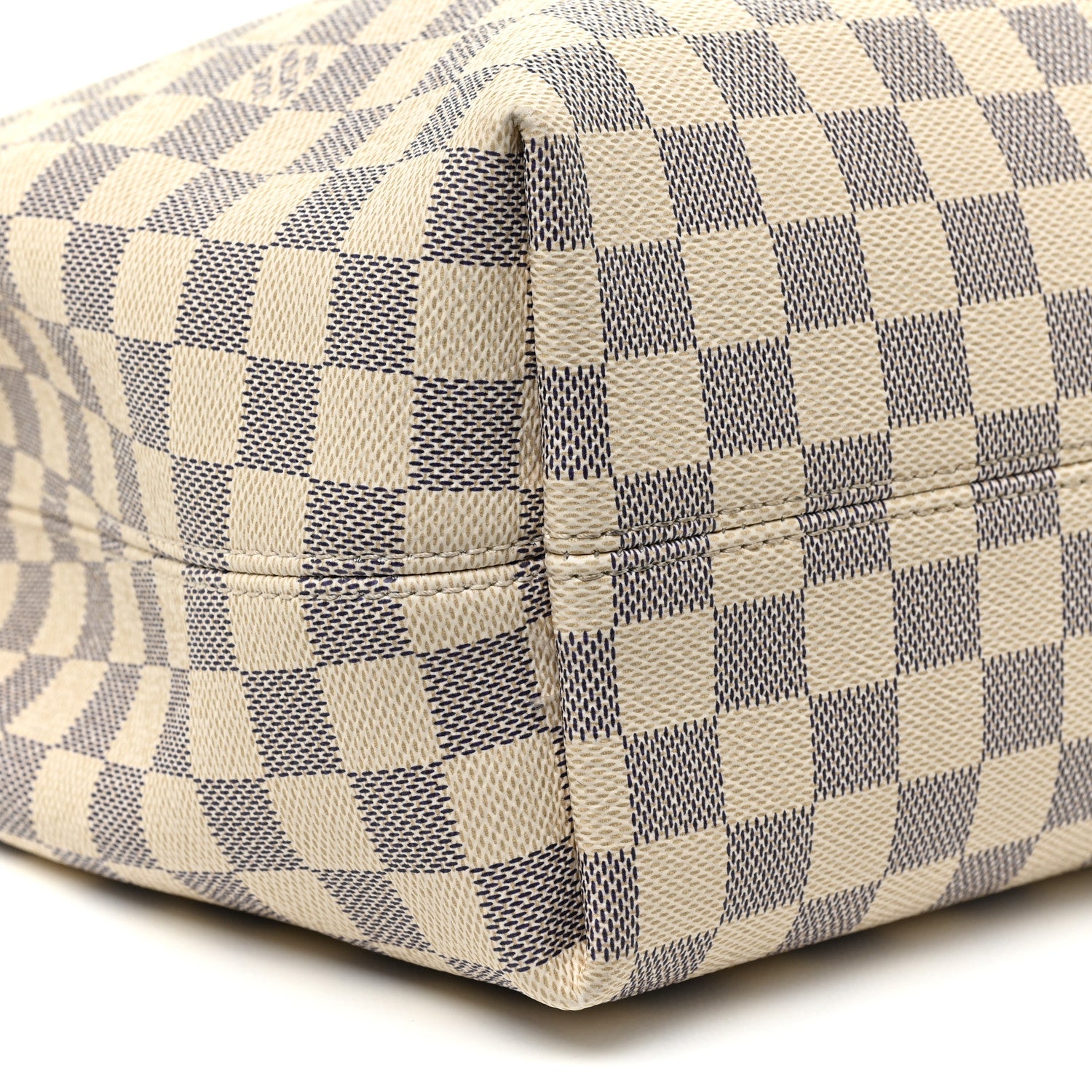 Louis Vuitton Damier Azur Graceful MM Rose Ballerine 8 of 25