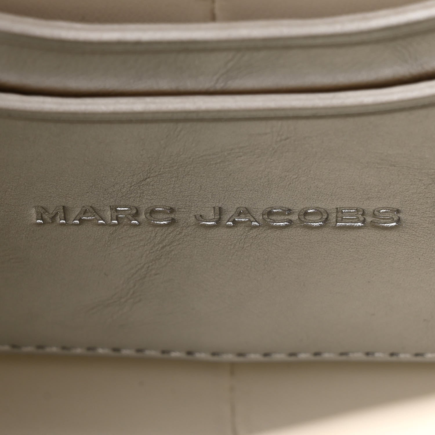Marc Jacobs Calfskin The Metallic St. Marc Mini Top Handle Bag Silver 6 of 11