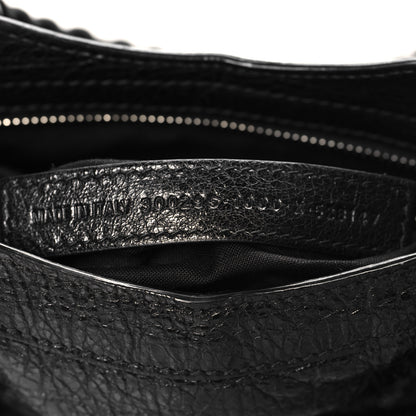 Balenciaga Agneau Classic Silver Hardware Mini City Black 8 of 11