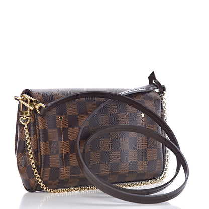 Louis Vuitton Damier Ebene Favorite PM 3 of 9