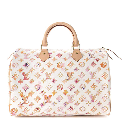 Louis Vuitton Watercolor Aquarelle Speedy 35 White 1 of 13