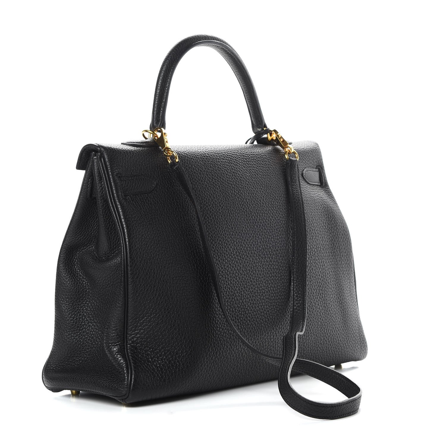 Hermes Togo Kelly Retourne 35 Black 3 of 16