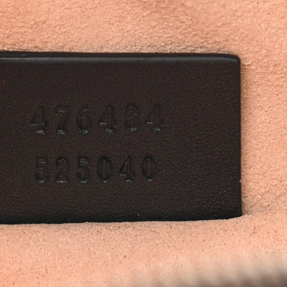 Gucci Calfskin Matelasse GG Marmont Belt Bag 85 34 Black 7 of 10