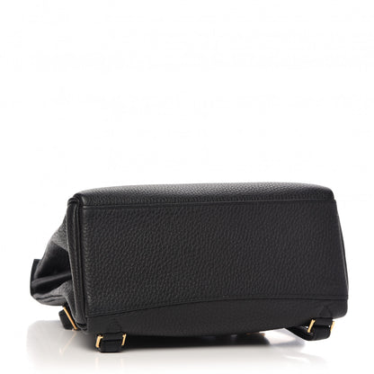 Hermes Taurillon Clemence Kelly Ado Backpack Black 3 of 9