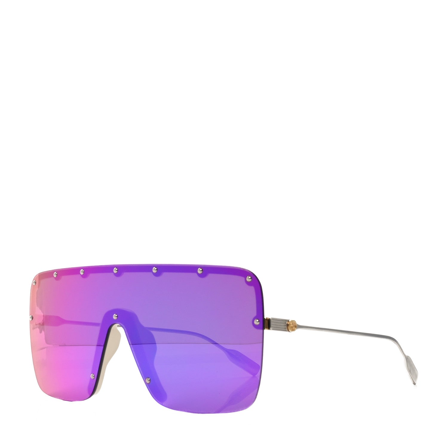 Gucci Mirror Shield Sunglasses GG1245S Pink 1 of 8