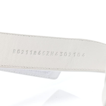 Hermes Calfskin Mens Chypre Sandals 43 White 6 of 6