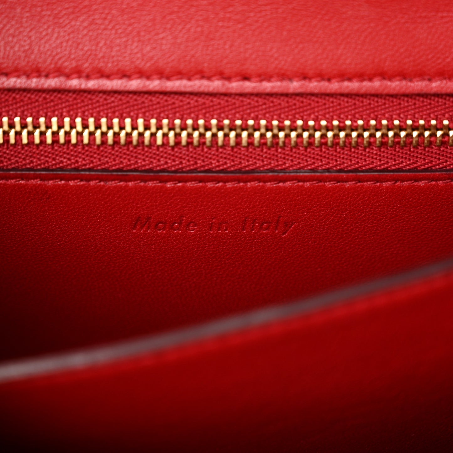 Smooth Calfskin Small Classic Box Flap Bag Red