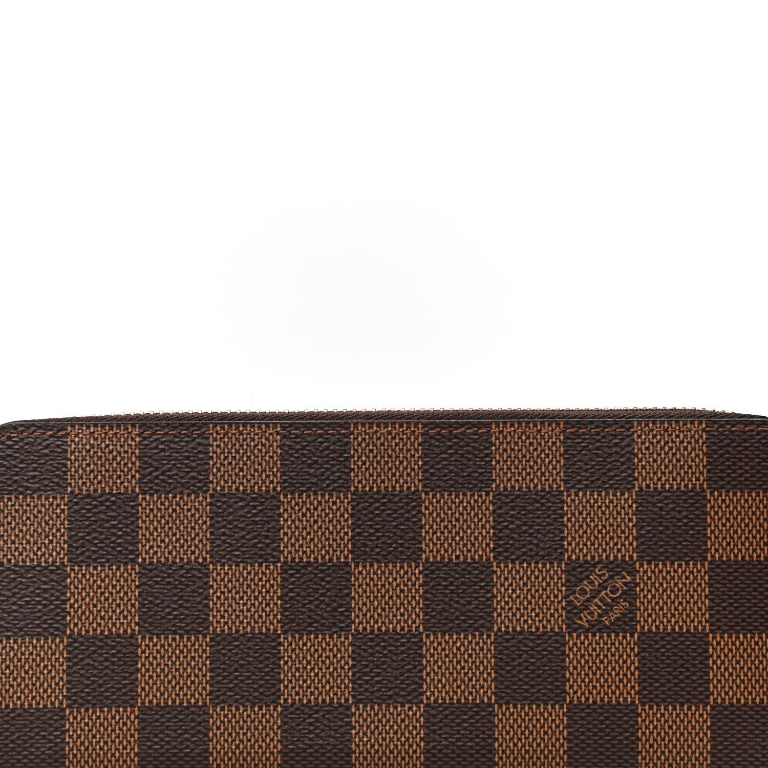 Louis Vuitton Damier Ebene Clemence Wallet Rose Ballerine 7 of 11