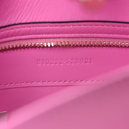 Gucci Ancora Calfskin Web Medium Jackie 1961 Hobo Pink 7 of 10