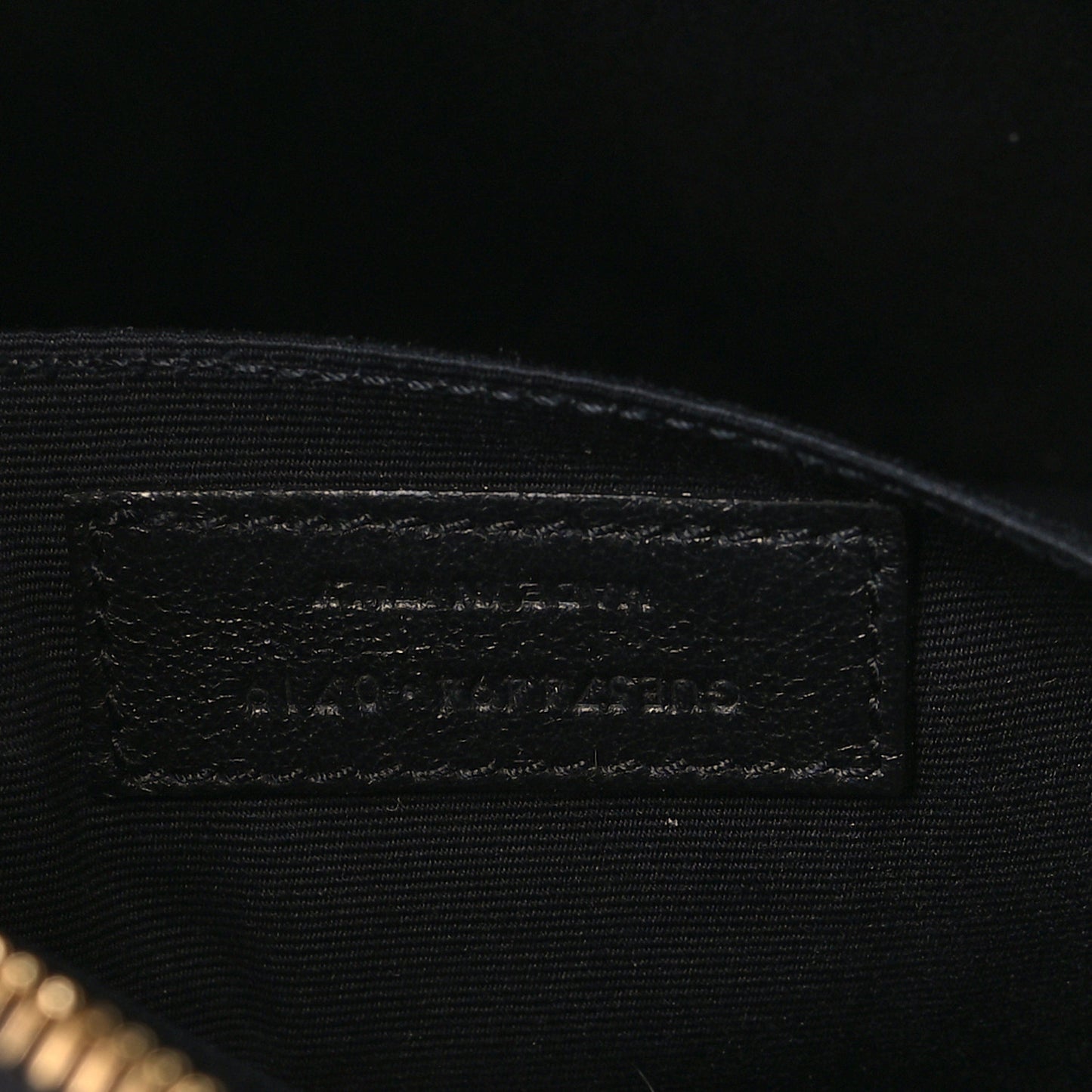 Velvet Matelasse Monogram Lou Camera Bag Black