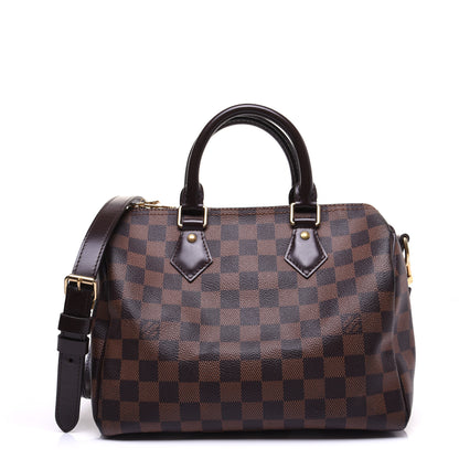 Louis Vuitton Damier Ebene Speedy Bandouliere 25 1 of 10