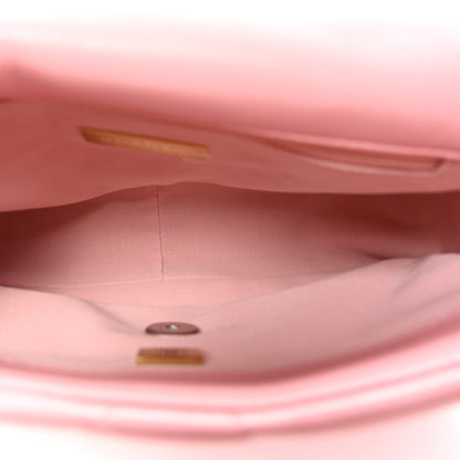 Chanel Lambskin Quilted Medium Chanel 19 Flap Light Pink 5 of 10