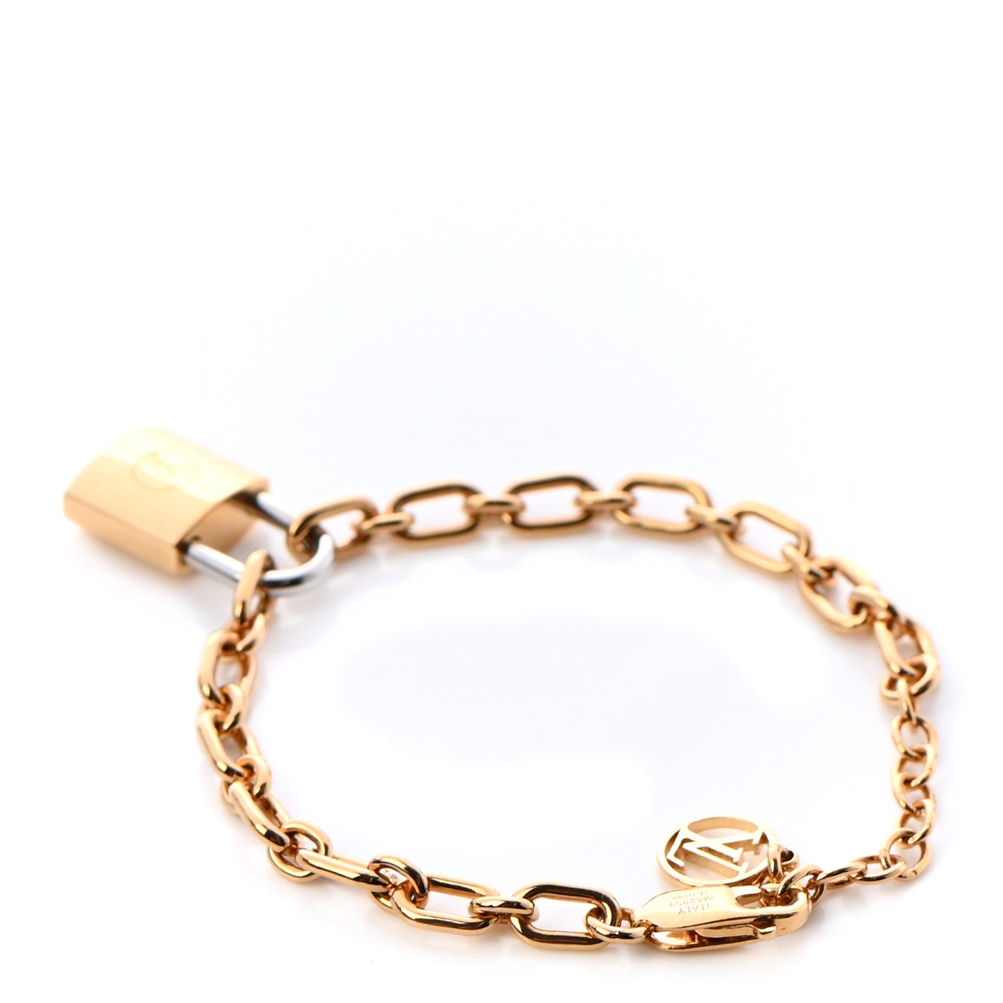 Lock It Bracelet Gold