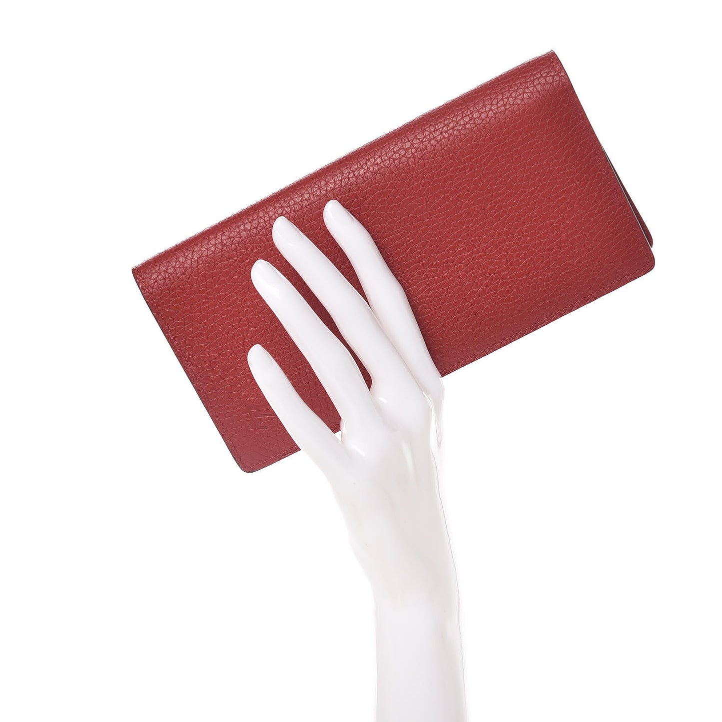 Taurillon Brazza Wallet Rouge