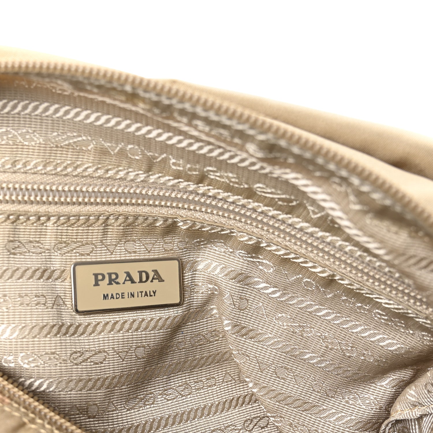 Prada Re-Nylon Vela Saffiano Pocket Double Buckle Messenger Shoulder Bag Cammeo 6 of 11