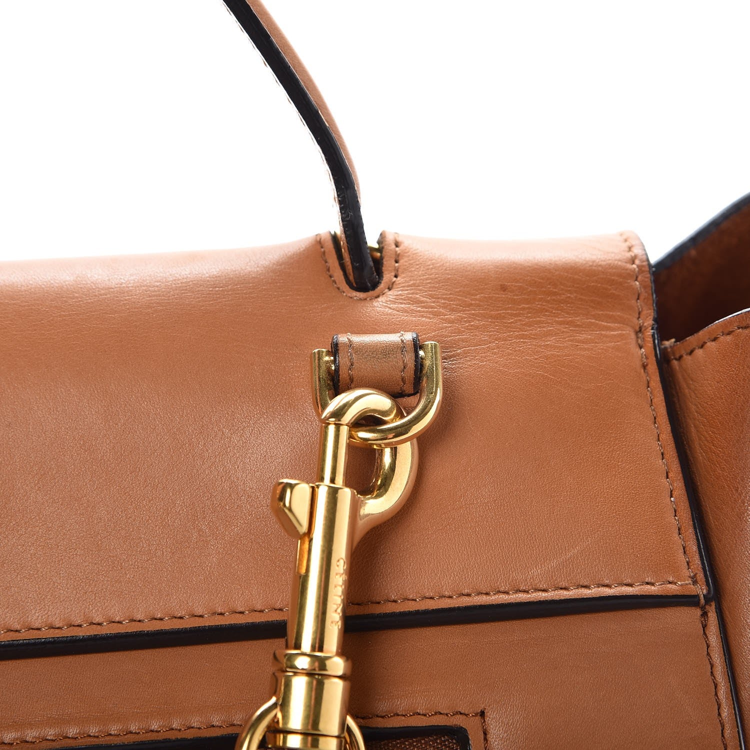 Celine Natural Calfskin Mini Belt Bag Tan 14 of 18