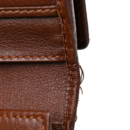Gucci Monogram New Britt Continental Snap Wallet Dark Brown 21 of 23