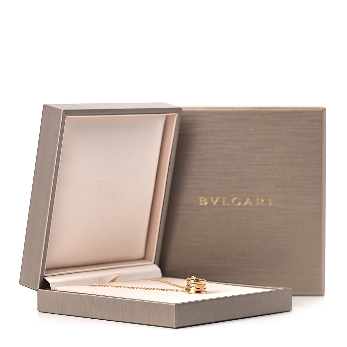 18K Yellow Gold B.Zero1 Pendant Necklace