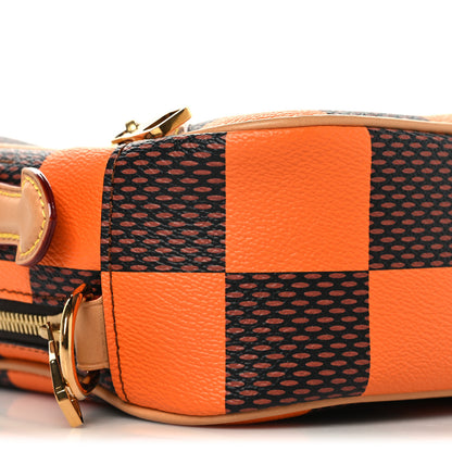 Louis Vuitton Damier Pop Chess Messenger Orange 8 of 9