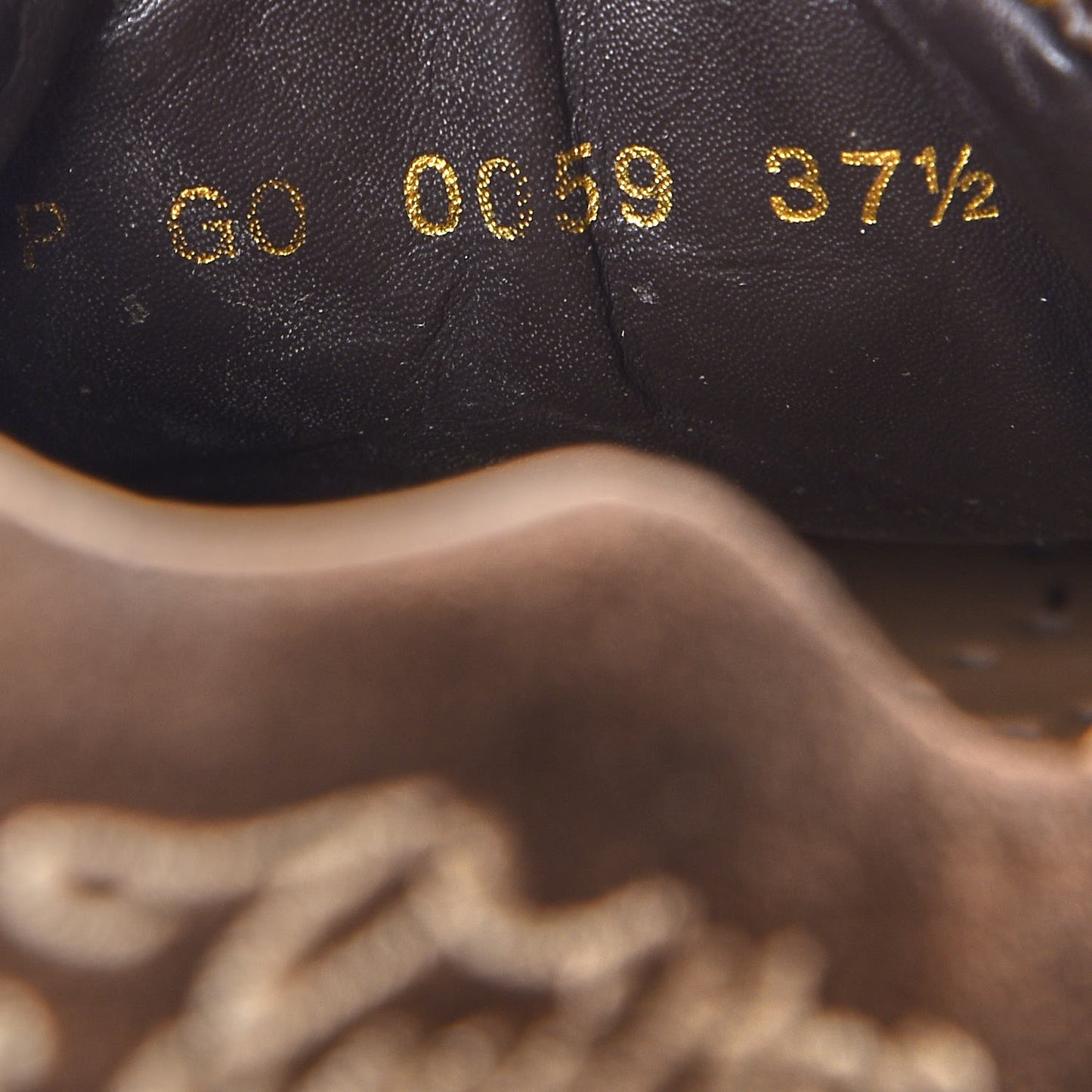 Monogram Suede Energie Sneakers 37.5 Brown