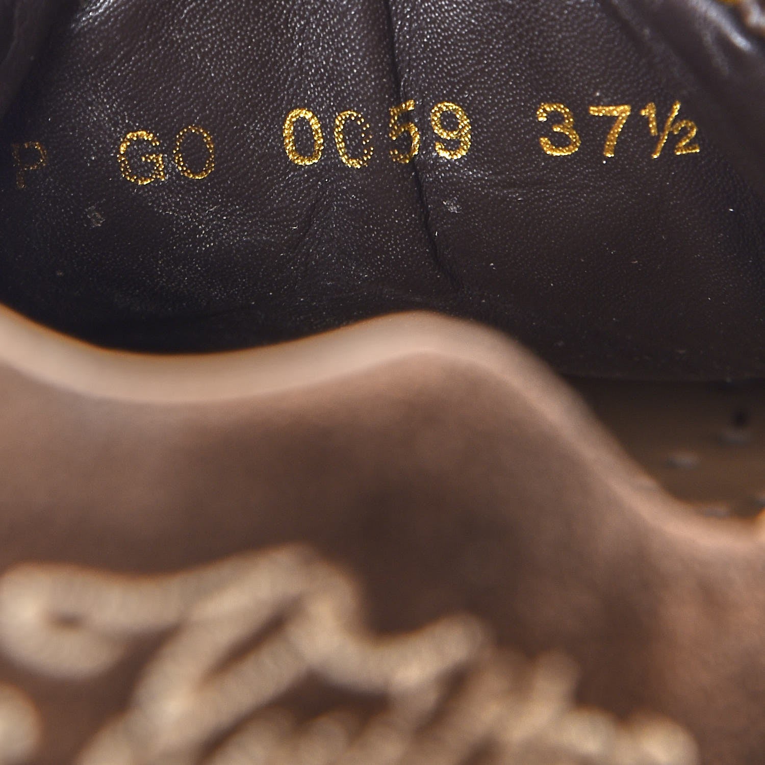 Louis Vuitton Monogram Suede Energie Sneakers 37.5 Brown 10 of 11