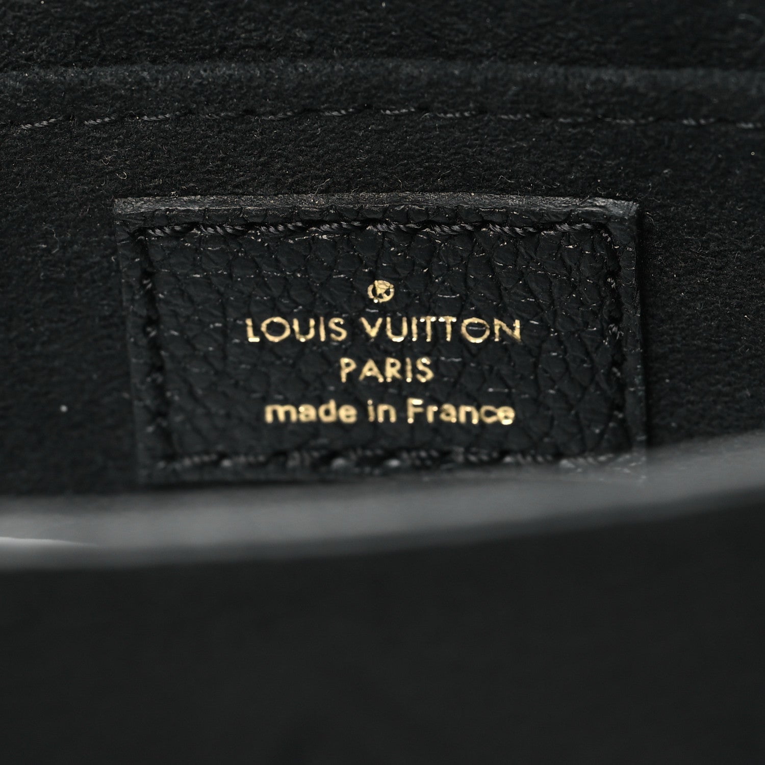 Louis Vuitton Empreinte Monogram Giant Petit Sac Plat Black 6 of 10