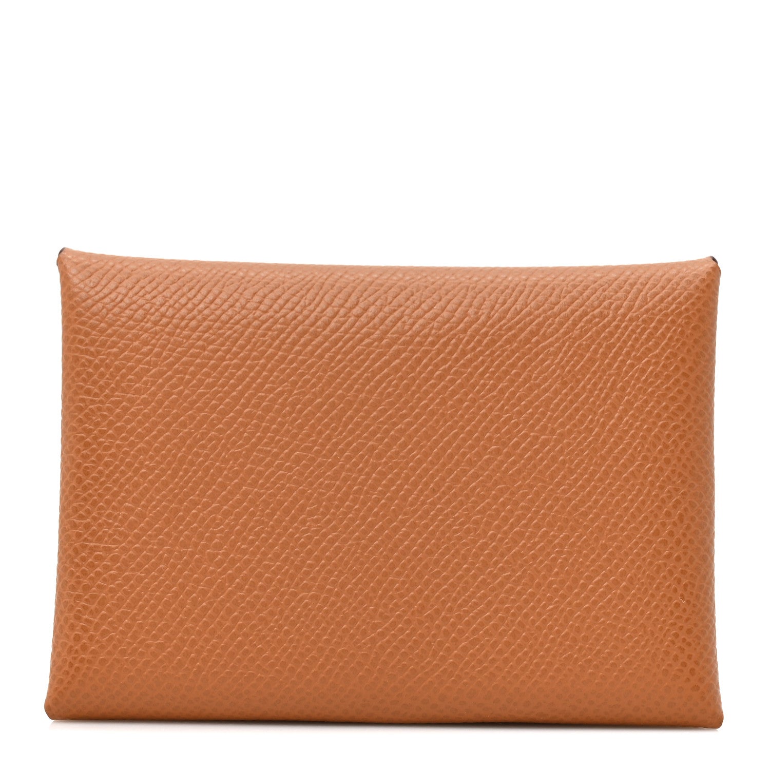 Hermes Epsom Calvi Duo Card Case Gold 1 of 7