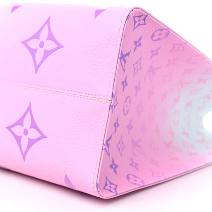 Louis Vuitton Monogram Giant Spring In The City Onthego GM Sunrise Pastel 8 of 9