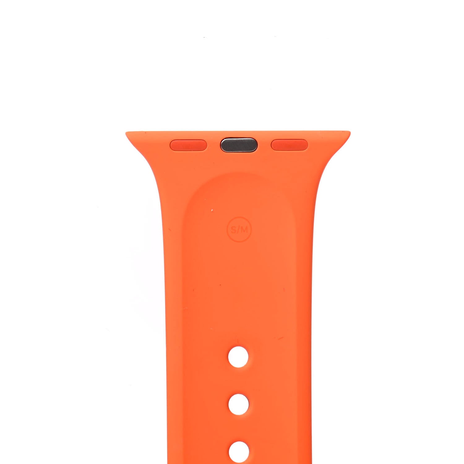 Hermes Silicone 40mm Apple Sports Watch Single Tour Band Orange 3 of 4