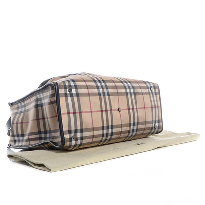 Burberry Nova Check Tote Black 4 of 8
