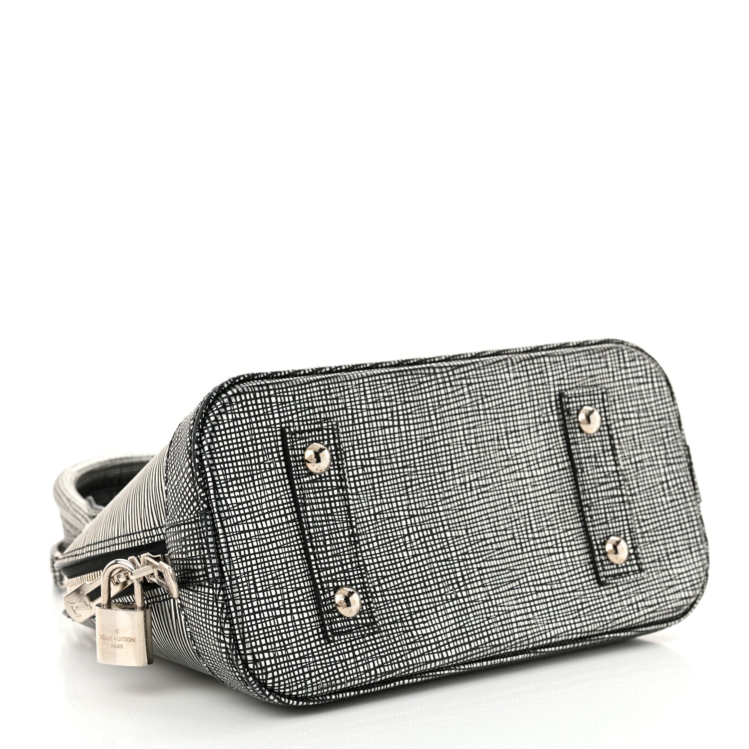 Louis Vuitton Epi Alma BB Platine 4 of 11